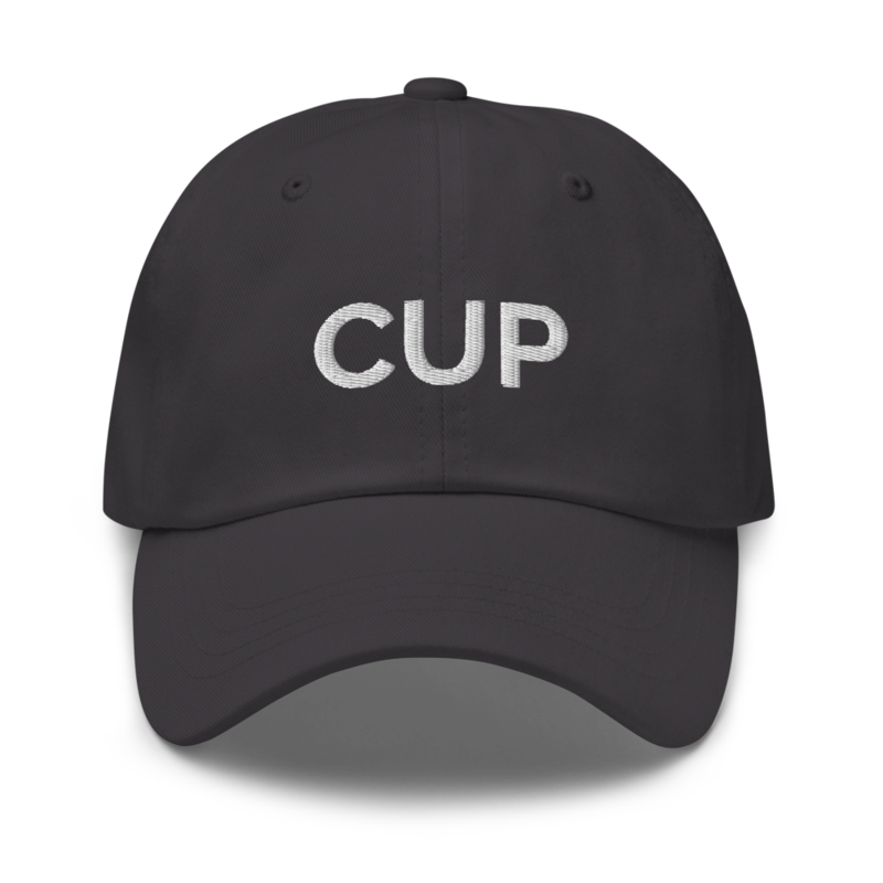 Cup Hat - Dark Grey