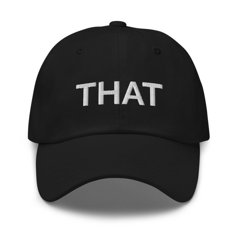 That Hat - Black