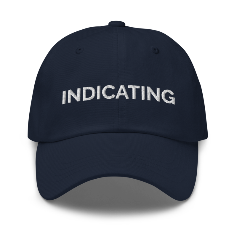 Indicating Hat - Navy