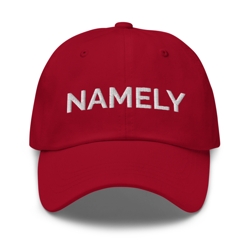 Namely Hat - Cranberry