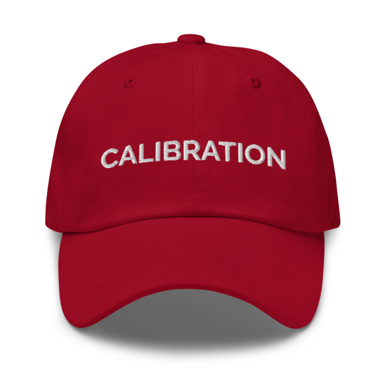 Calibration Hat - Cranberry