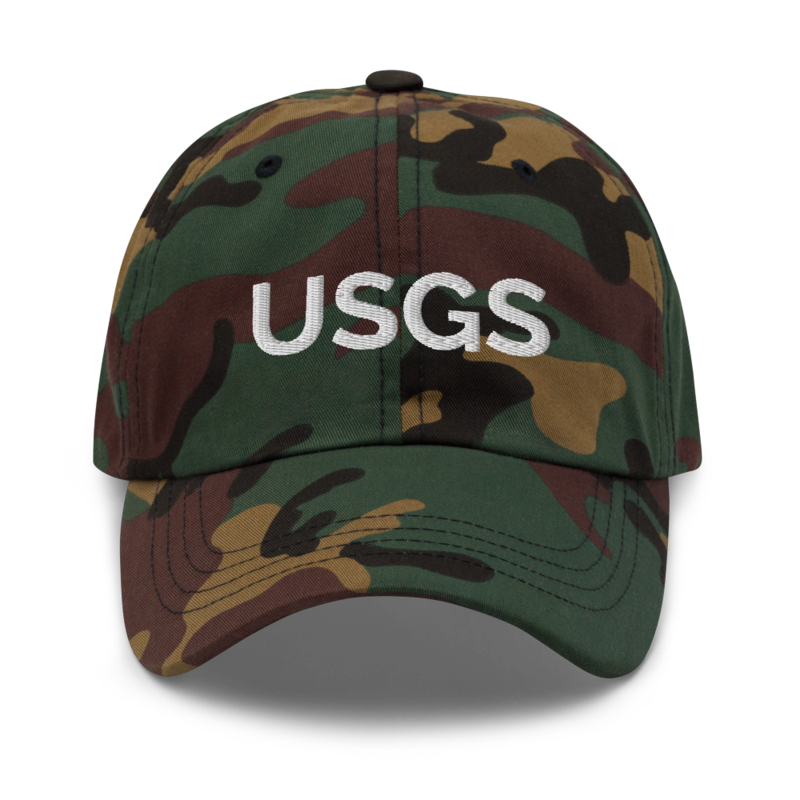 Usgs Hat - Green Camo