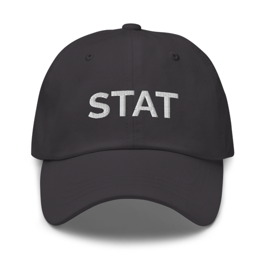 Stat Hat - Dark Grey