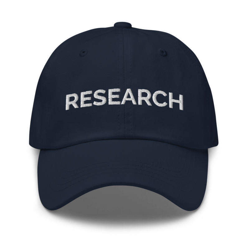 Research Hat - Navy