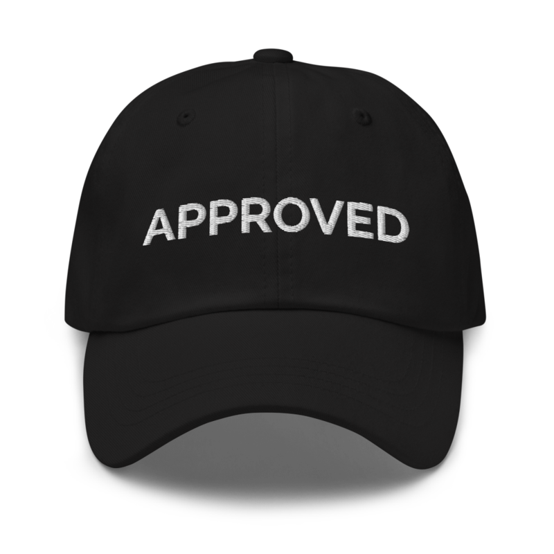 Approved Hat - Black