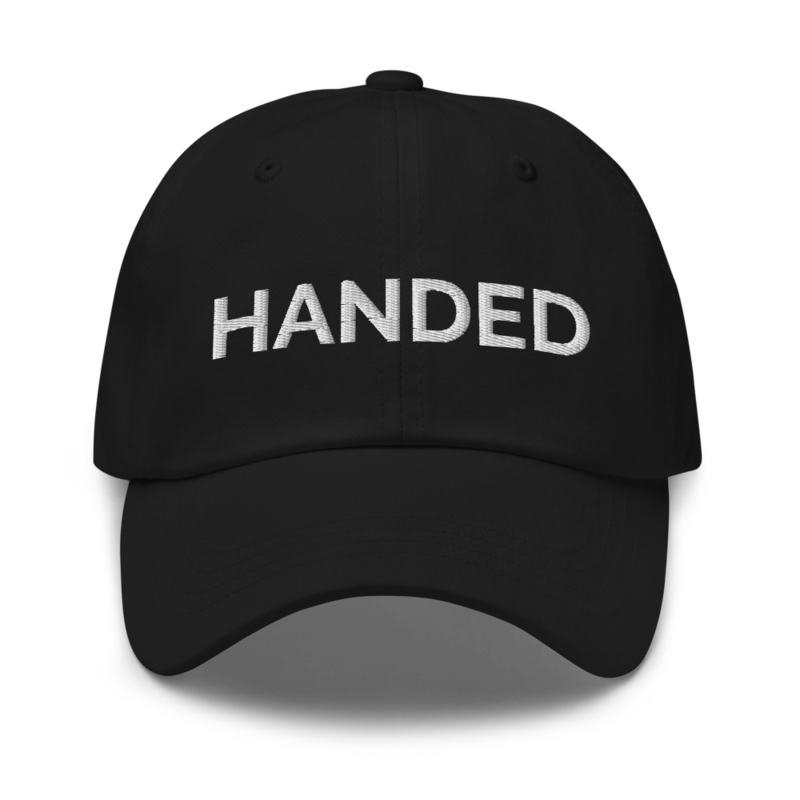 Handed Hat - Black