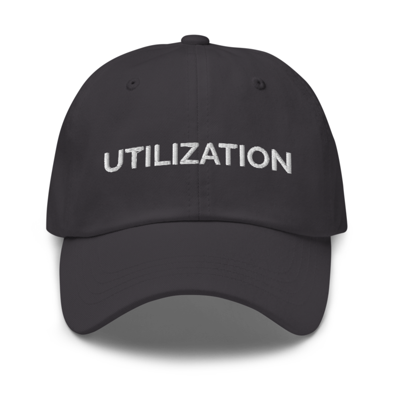 Utilization Hat - Dark Grey