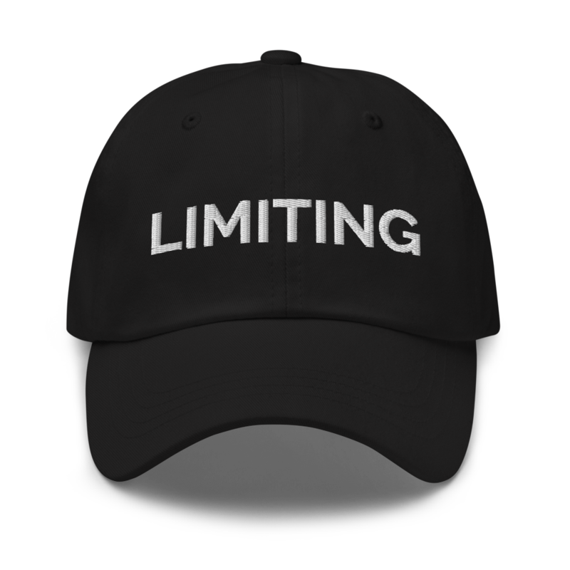 Limiting Hat - Black