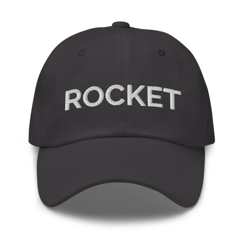Rocket Hat - Dark Grey