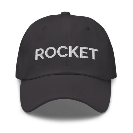Rocket Hat - Dark Grey