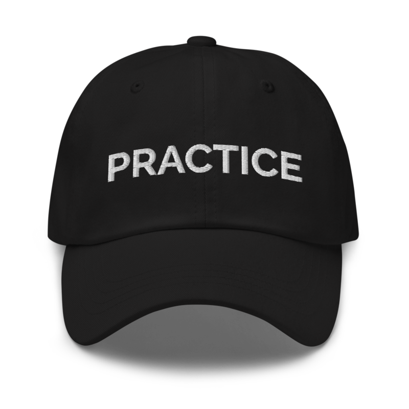 Practice Hat - Black