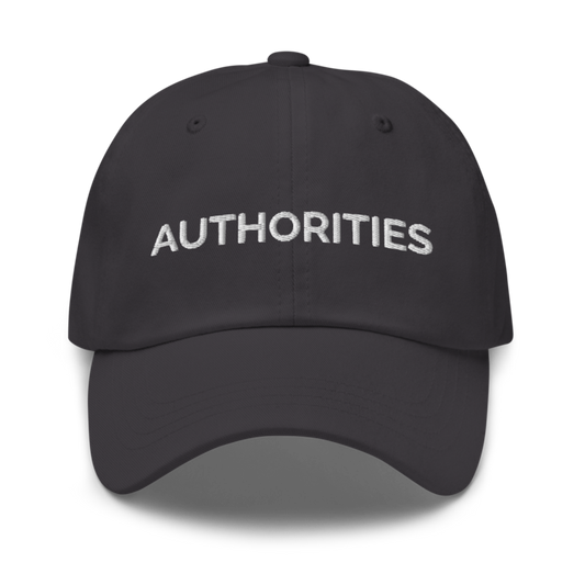Authorities Hat - Dark Grey