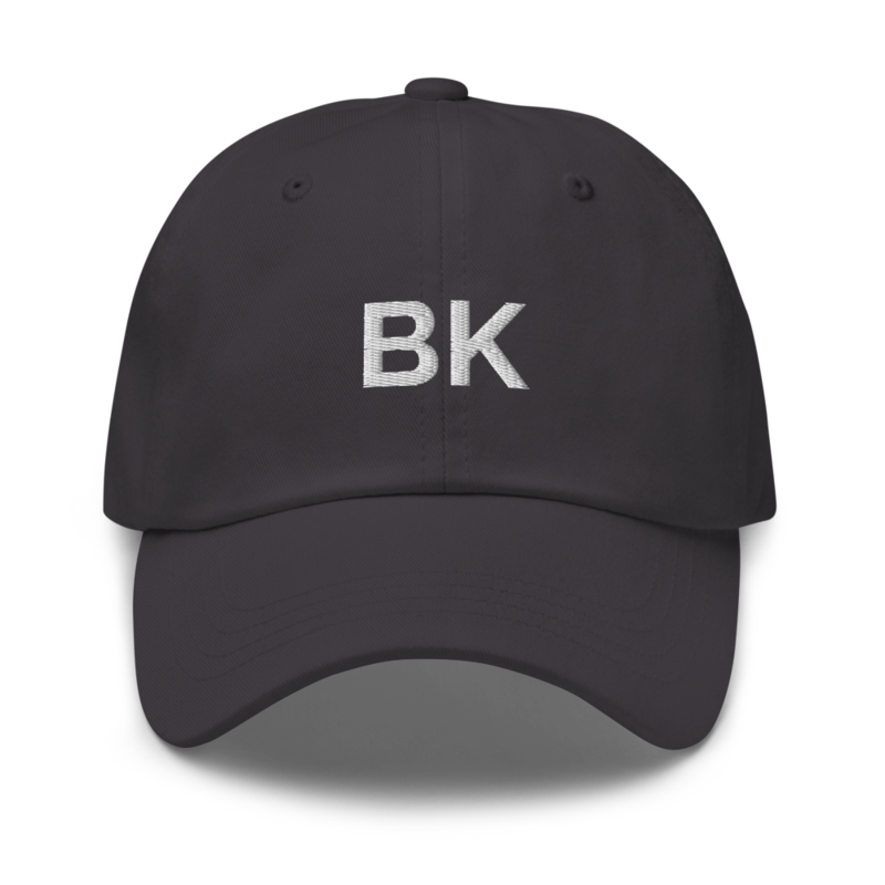 Bk Hat - Dark Grey