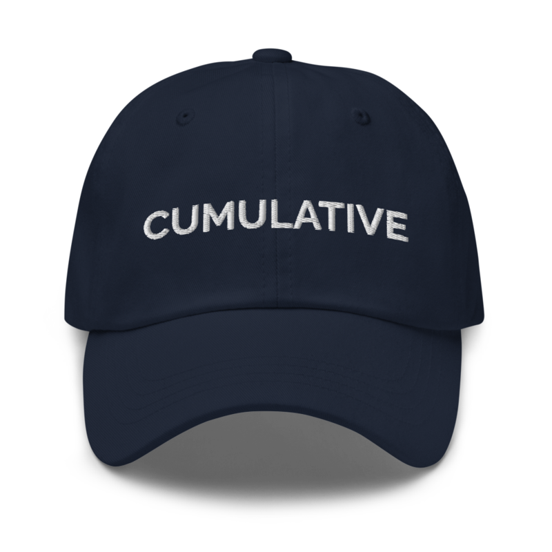 Cumulative Hat - Navy
