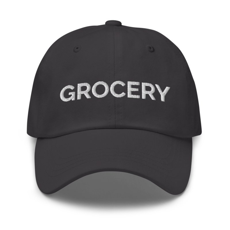 Grocery Hat - Dark Grey