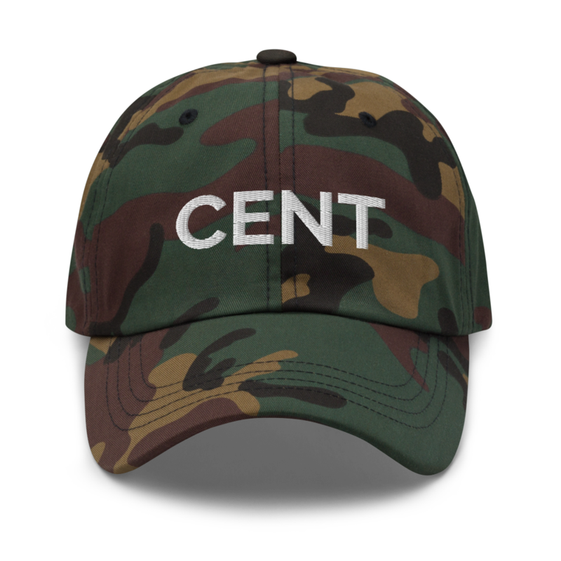Cent Hat - Green Camo