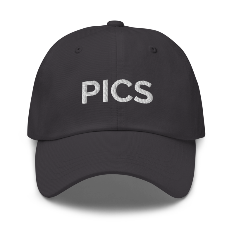 Pics Hat - Dark Grey