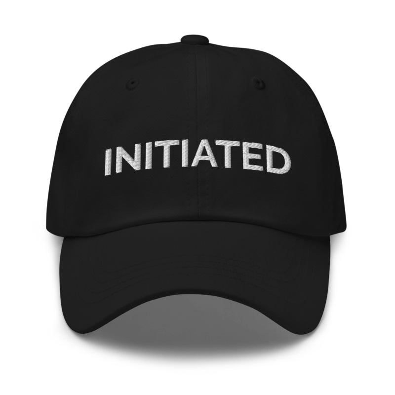 Initiated Hat - Black