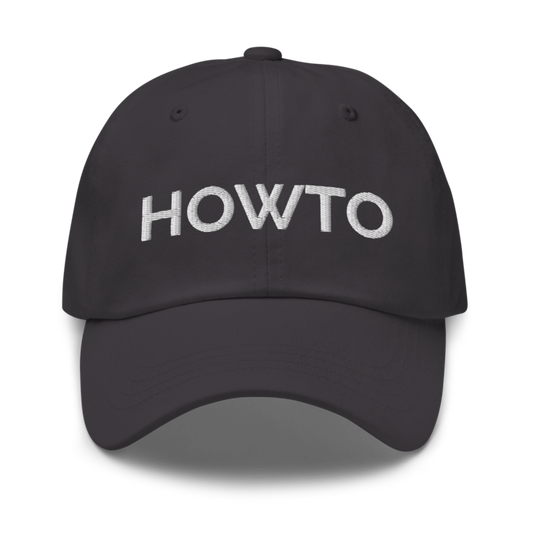Howto Hat - Dark Grey