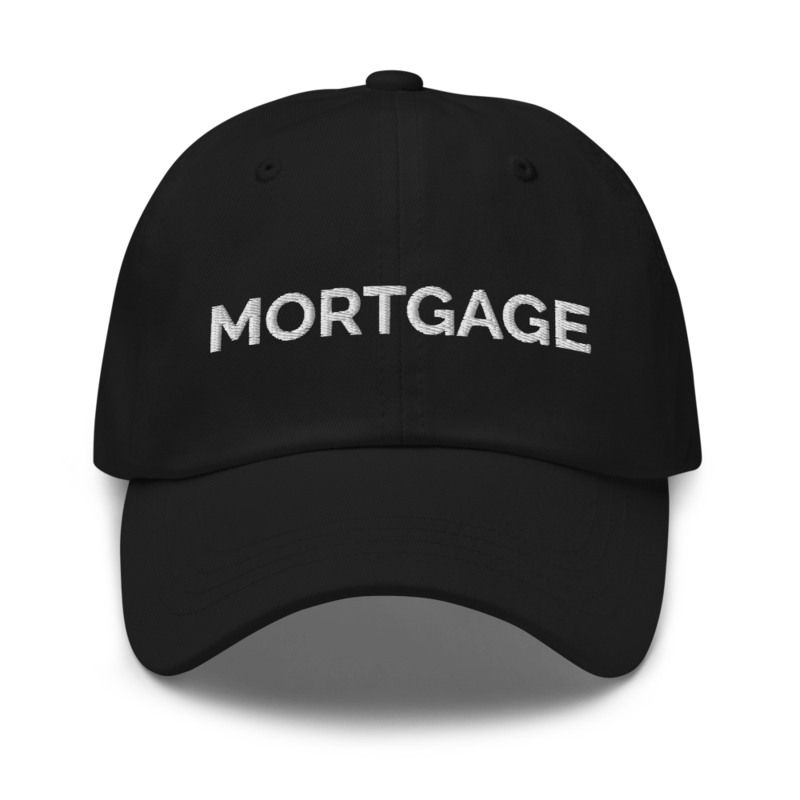 Mortgage Hat - Black