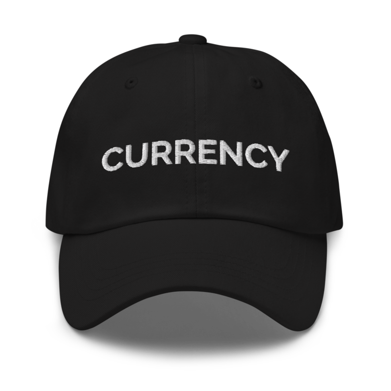 Currency Hat - Black