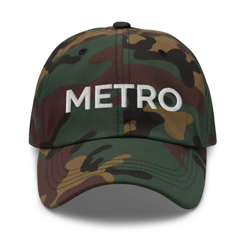 Metro Hat - Green Camo