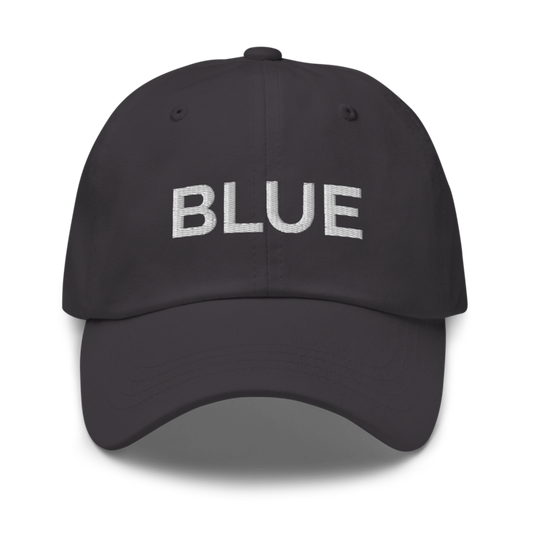 Blue Hat - Dark Grey