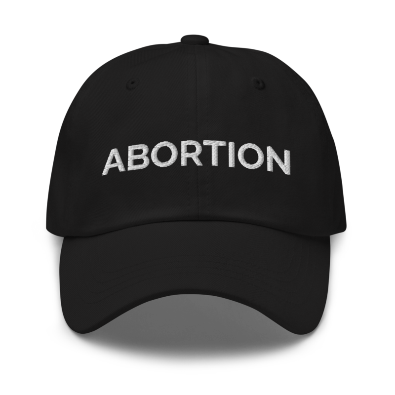 Abortion Hat - Black