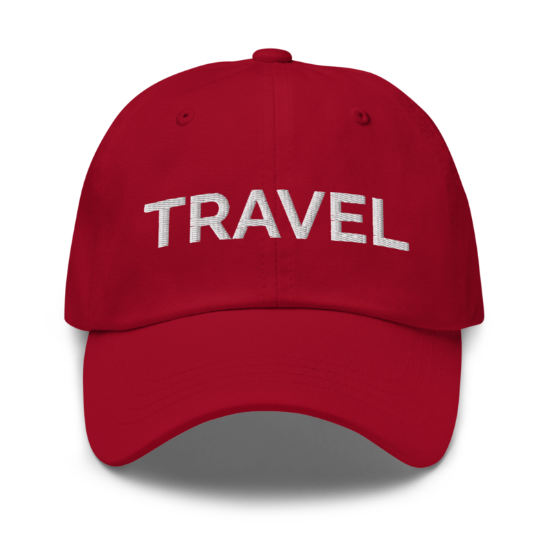 Travel Hat - Cranberry