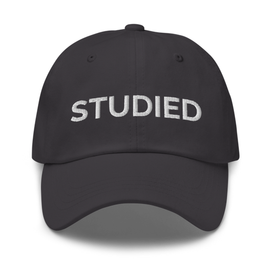 Studied Hat - Dark Grey