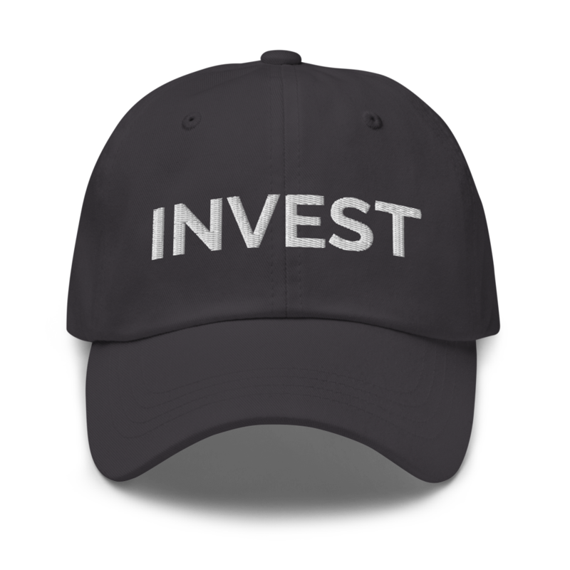 Invest Hat - Dark Grey