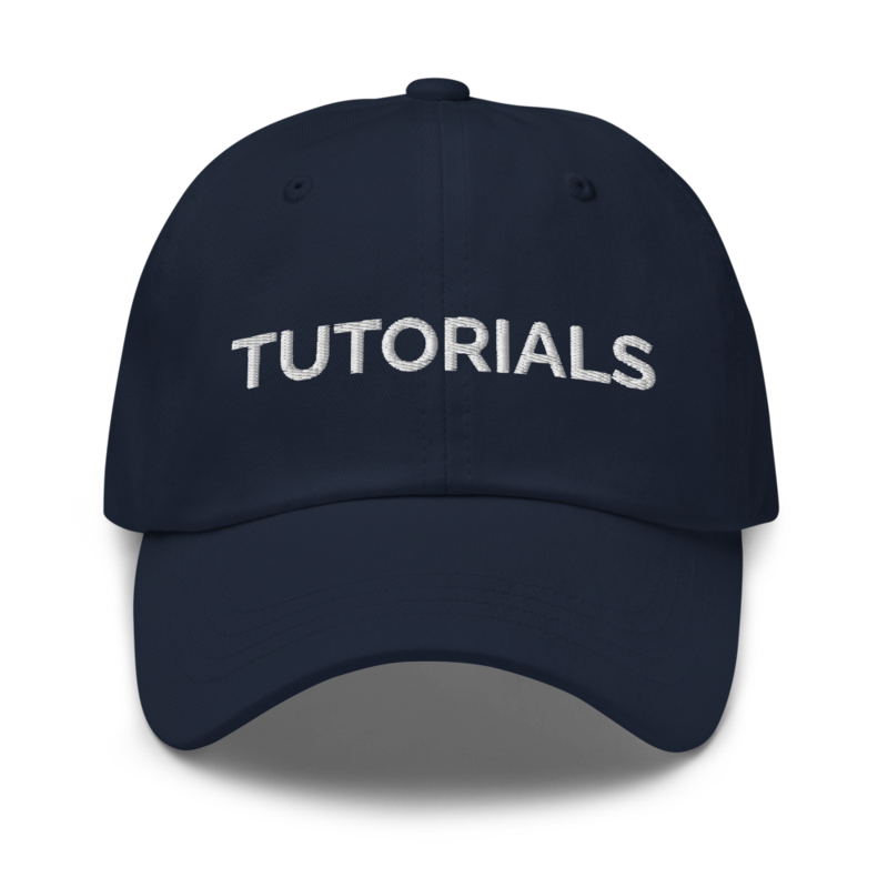Tutorials Hat - Navy