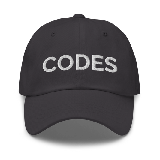 Codes Hat - Dark Grey
