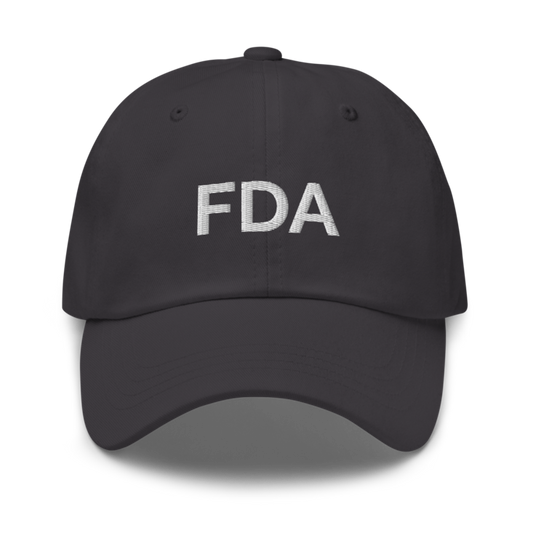 Fda Hat - Dark Grey