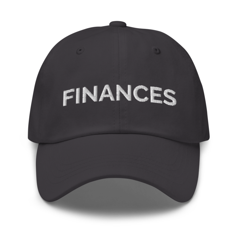 Finances Hat - Dark Grey