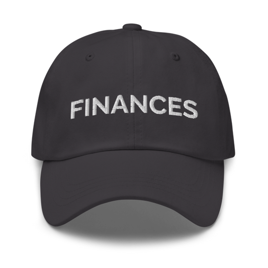 Finances Hat - Dark Grey