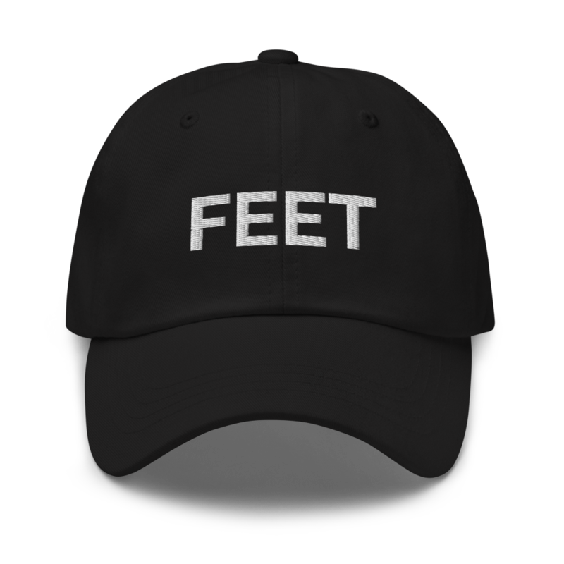 Feet Hat - Black