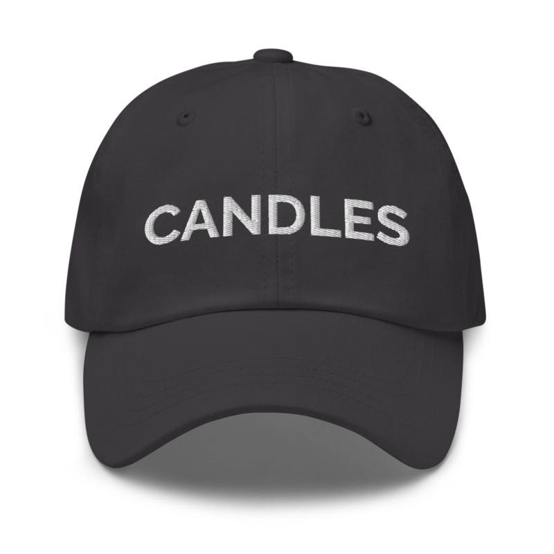 Candles Hat - Dark Grey
