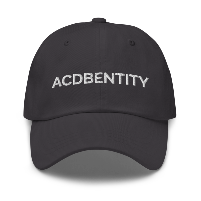 Acdbentity Hat - Dark Grey