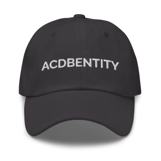 Acdbentity Hat - Dark Grey