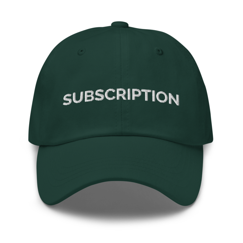 Subscription Hat - Spruce