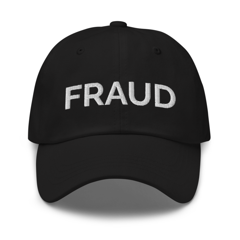 Fraud Hat - Black