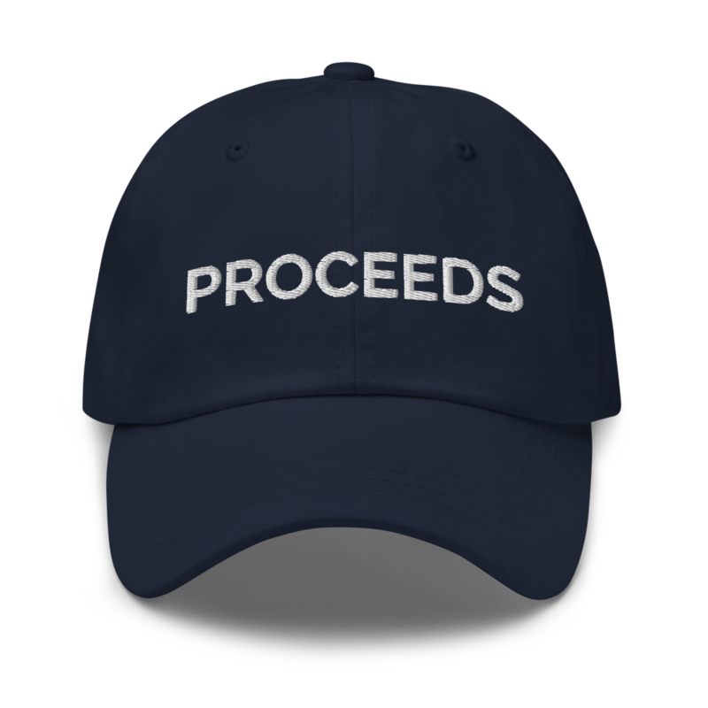 Proceeds Hat - Navy