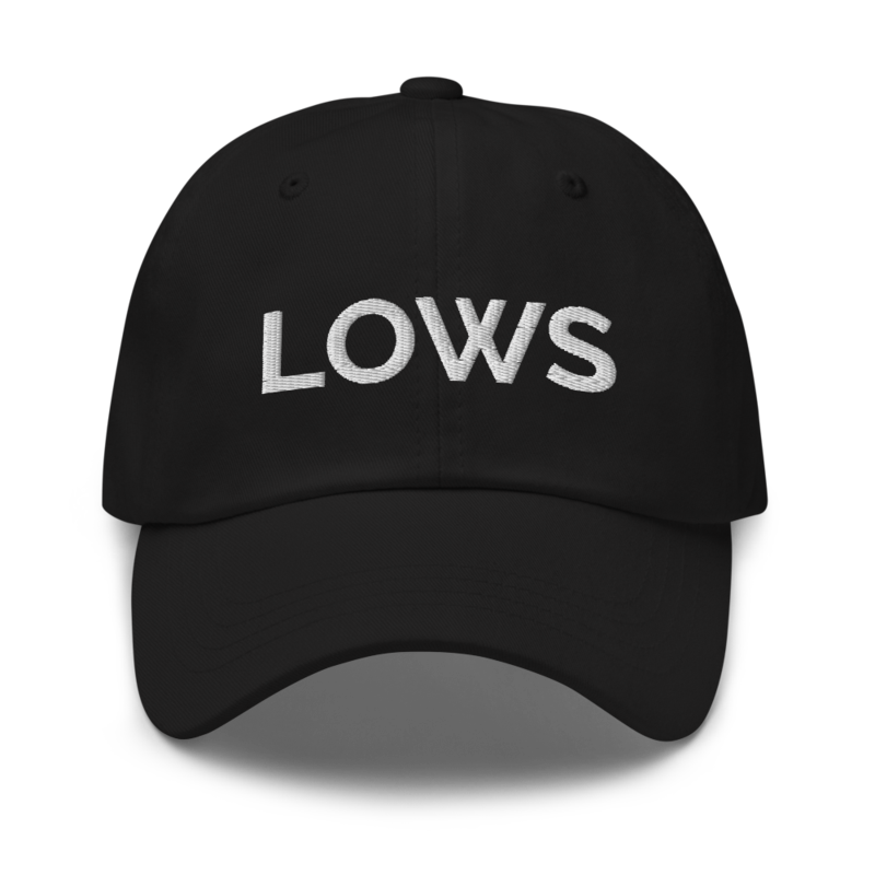 Lows Hat - Black