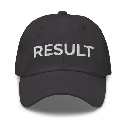 Result Hat - Dark Grey