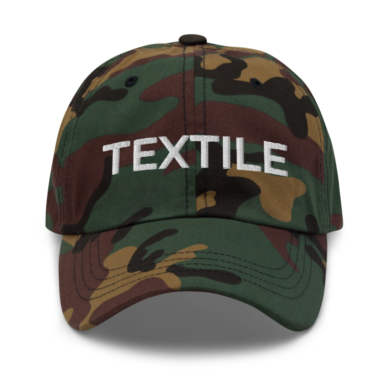 Textile Hat - Green Camo