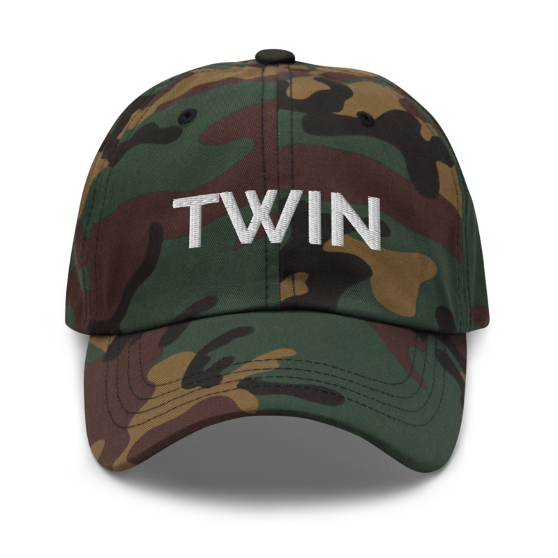 Twin Hat - Green Camo