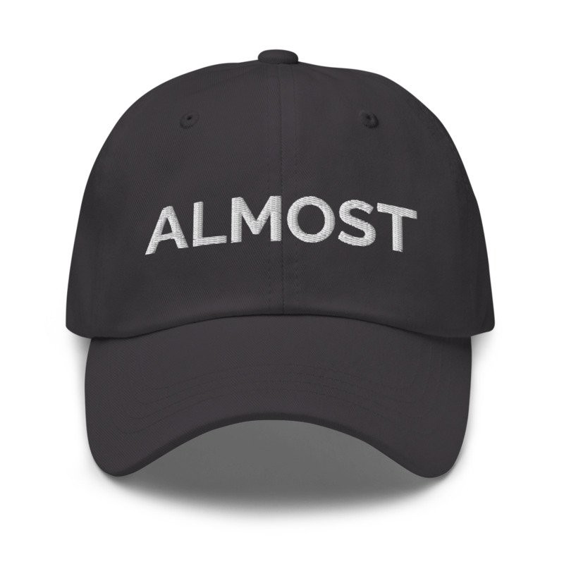 Almost Hat - Dark Grey