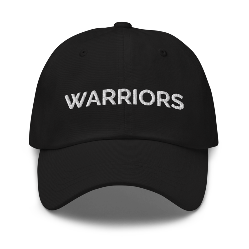 Warriors Hat - Black