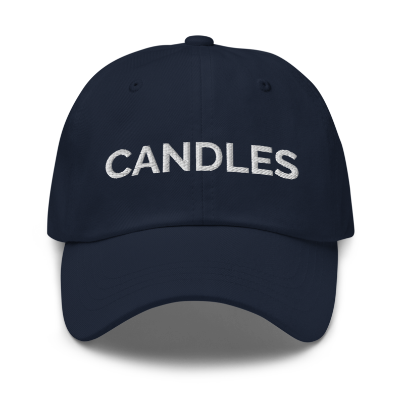 Candles Hat - Navy